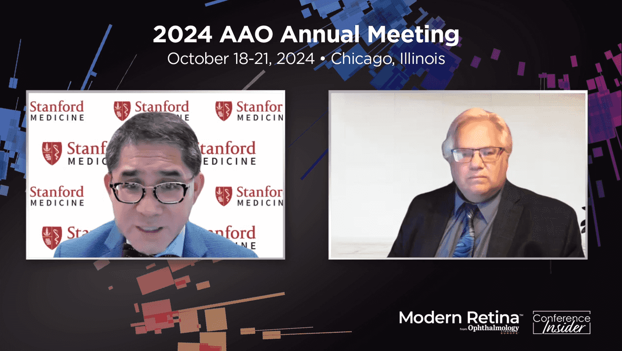 Quan Dong Nguyen, MD, MSc, of the Byers Eye Institute at Stanford University School of Medicine, discusses his presentation on Stargardt disease at the American Academy of Ophthalmology meeting