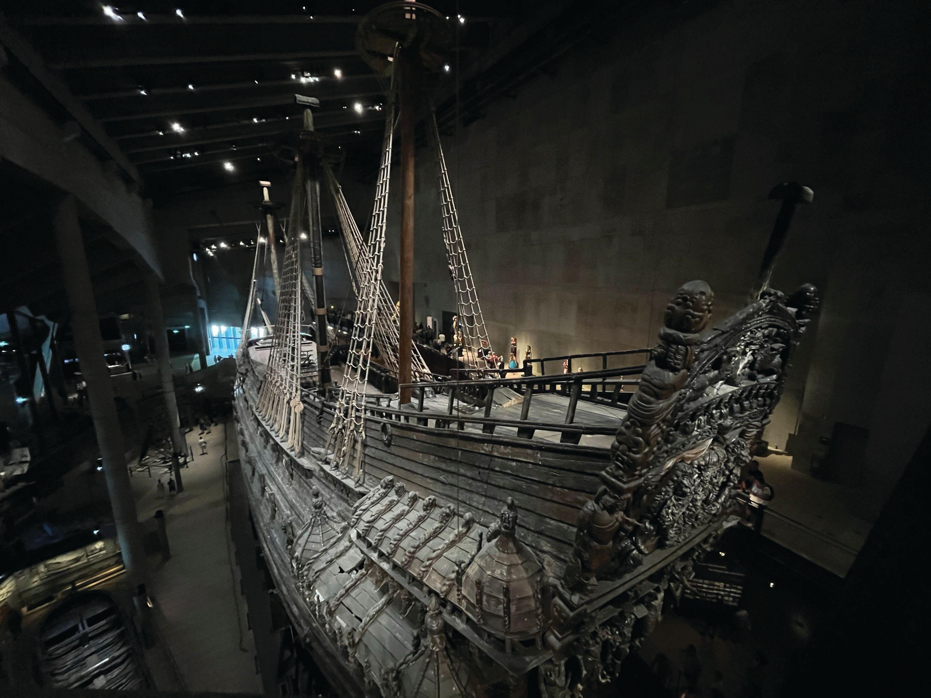 The Closing Reception was held at the Vasa Museum, home to a 17th-century warship, pictured here.(Image courtesy of Sydney Crago)