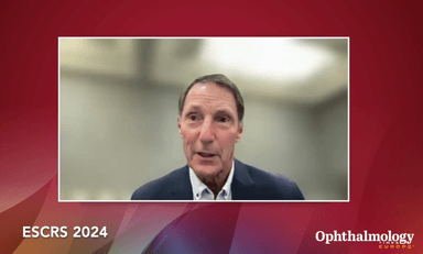 Dr Rick Lewis discusses the FLigHT procedure and ViaLase laser at the 2024 European Society of Cataract and Refractive Surgeons (ESCRS) meeting