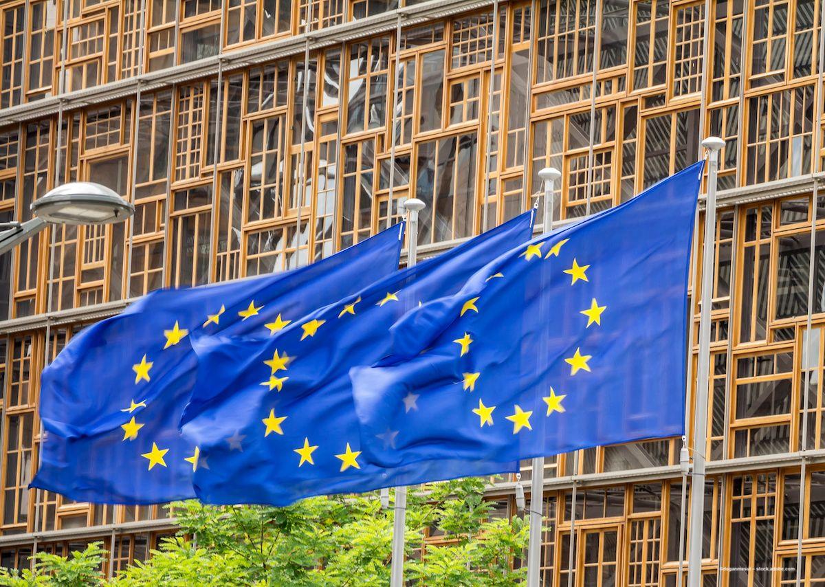 EU flags wave outdoors. Image credit: Image credit: ©doganmesut – stock.adobe.com