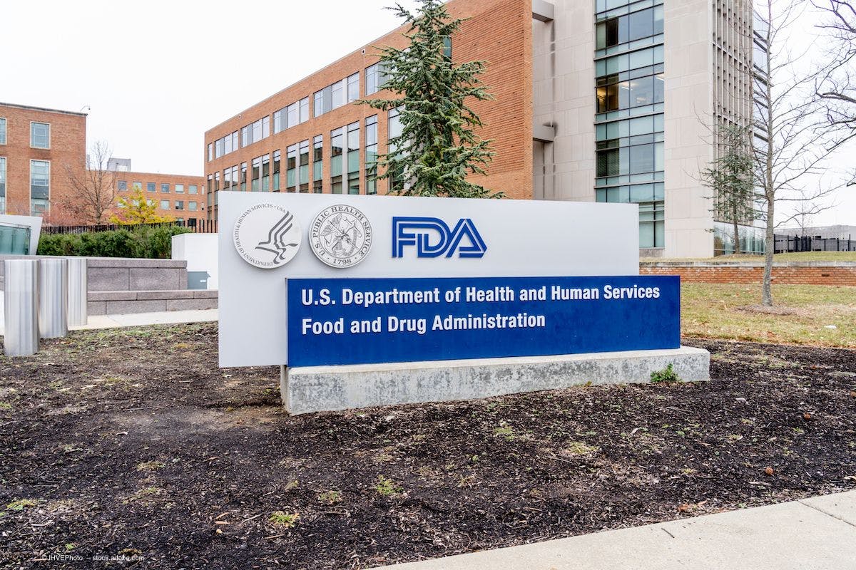A sign outside the US FDA office. Image credit: ©JHVEPhoto  – stock.adobe.com