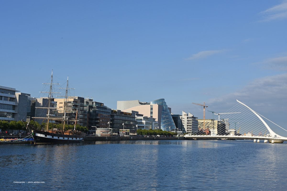 A view of the Convention Centre Dublin from the River Liffey. Image credit: ©Alexander – stock.adobe.com