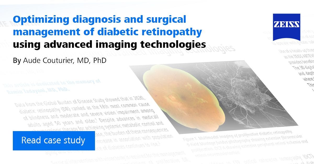 Optimizing diagnosis and surgical management of diabetic retinopathy using advanced imaging technologies 