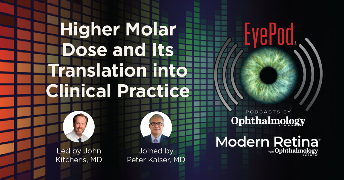 Higher molar dose and its translation into clinical practice. Led by John Kitchens, MD; Joined by Peter Kaiser, MD