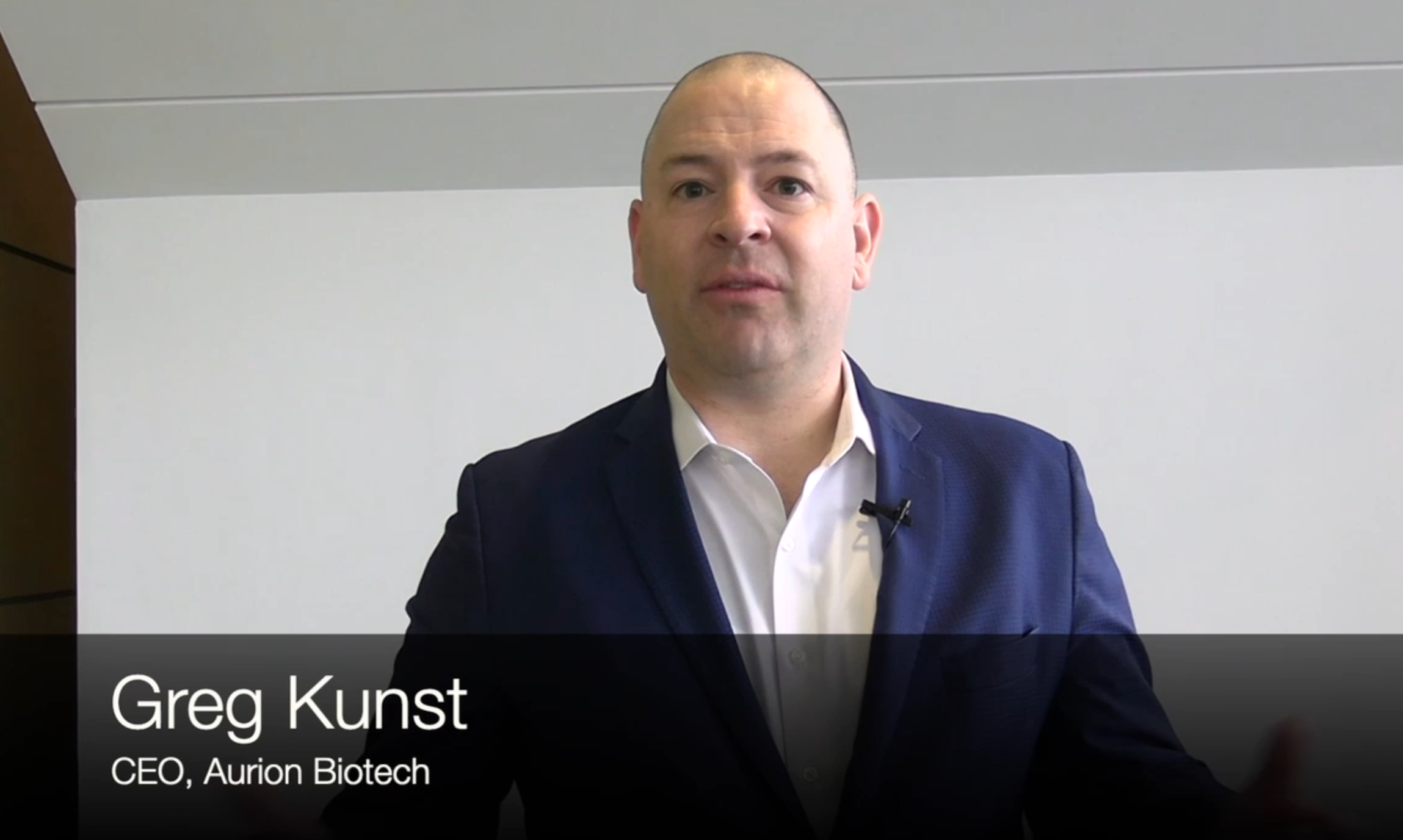 Gret Kunst, CEO of Aurion Biotech