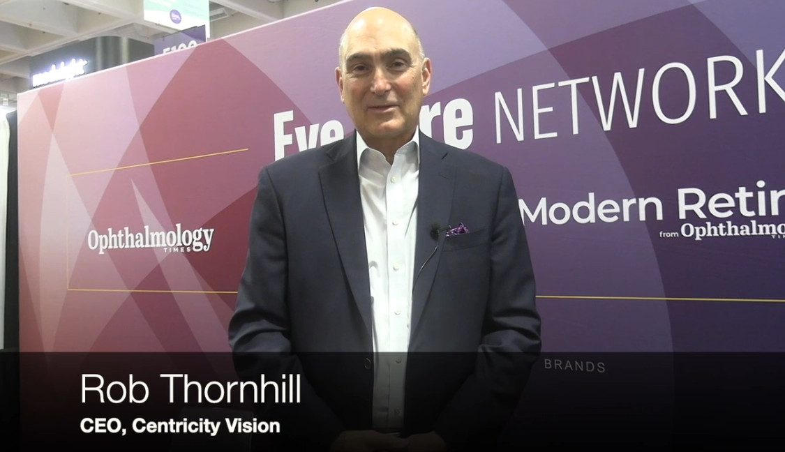 Rob Thornhill, CEO, Centricity Vision, at AAO 2023