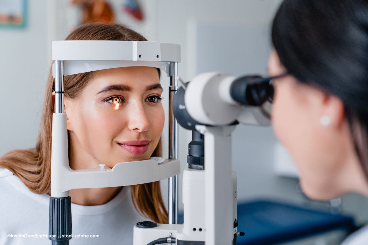 A female patient in an eye doctor's office is examined. Image credit: ©InsideCreativeHouse – stock.adobe.com