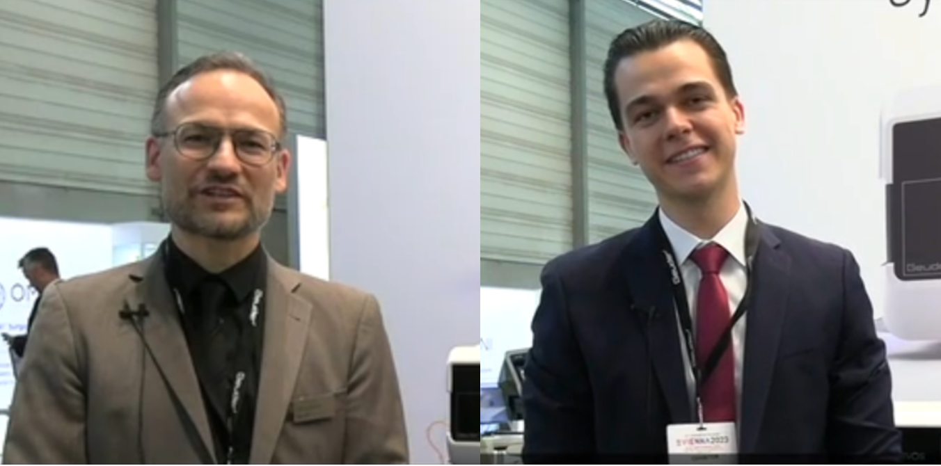 Tomislav Bucalic, head of marketing at Geuder, and David Geuder, member of the executive board and CIO