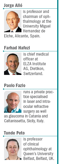 Ophthalmic challenges in 2022 editorial advisory board contributors Jorge Alio Farhad Hafezi Paolo Fazio Tunde Peto