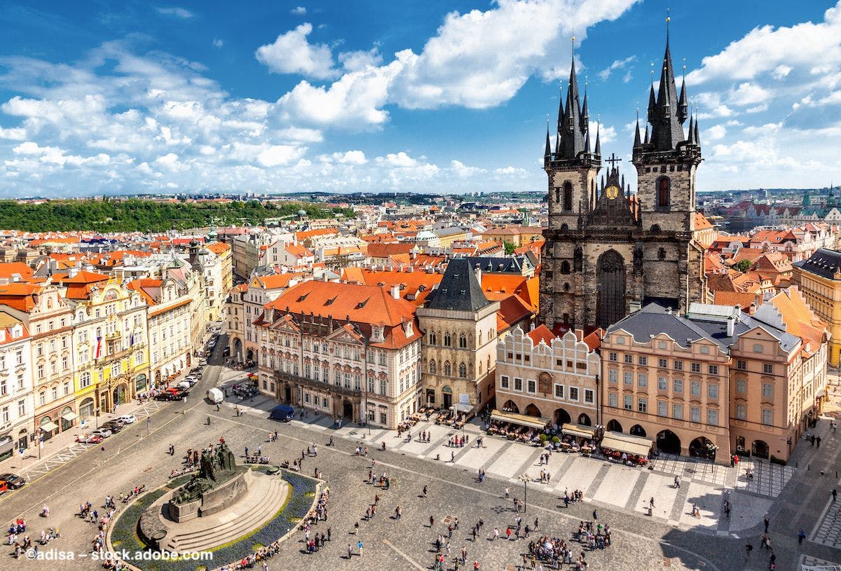A view of the Old Town Square in Prague, Czech Republic. Photo credit: ©adisa – stock.adobe.com
