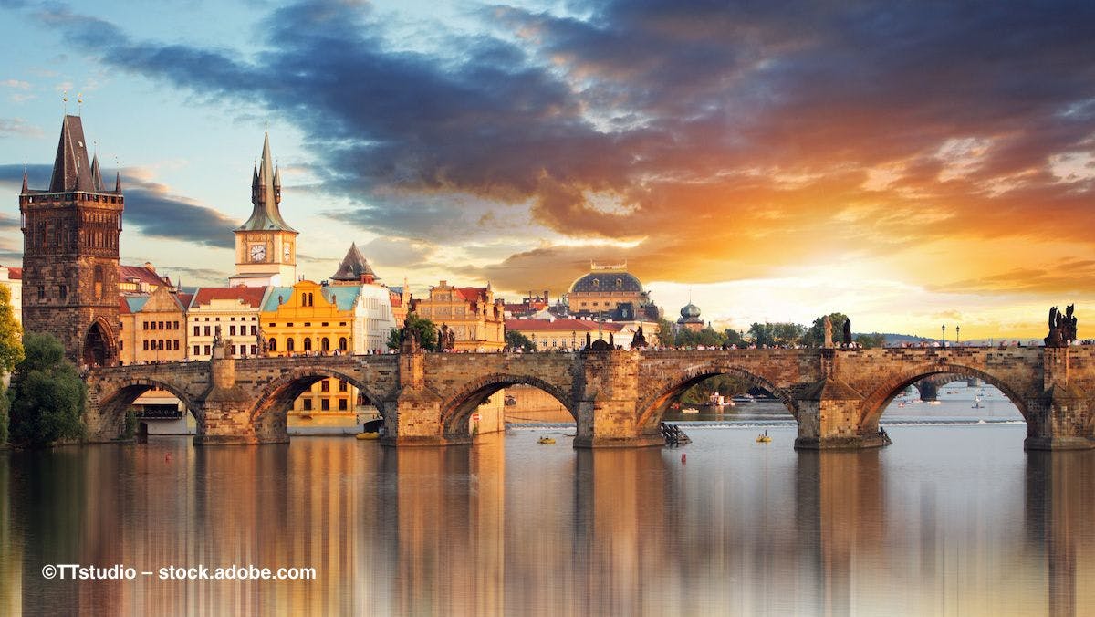 A photo of the Charles Bridge in Prague, Czech Republic.  Image credit: ©TTstudio – stock.adobe.com